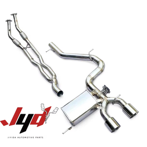 ท่อไอเสียแบบ Catback สำหรับ VW <span class=keywords><strong>Golf</strong></span> 5 MK5 R32 <span class=keywords><strong>VR6</strong></span> 3.2L ผลิตตามสั่งจากโรงงาน ระบบไอเสียแบบปรับแต่งพร้อมวาล์ว  วัสดุสแตนเลส 304 - Product Image 3
