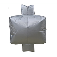 Emballage intérieur de conteneur en vrac Fibc Jumbo étanche à l'humidité avec logo personnalisé taille de sac de doublure en feuille d'aluminium pour stockage de tonne de liquide