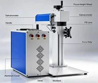 Machine de marquage laser à fibre JPT MOPA M7 haute précision pour gravure couleur de logos métalliques