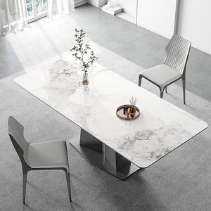 Luxury Italian Deluxe Dining Chair Modern Marble Dining Room Furniture <strong>Diner</strong> <strong>Table</strong> <strong>Set</strong> - Product Image 2