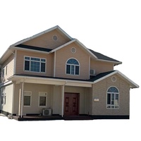 Maisons préfabriquées modernes à plusieurs étages, villas luxueuses avec structure en acier léger pour usage extérieur et hôtels, prix d'usine