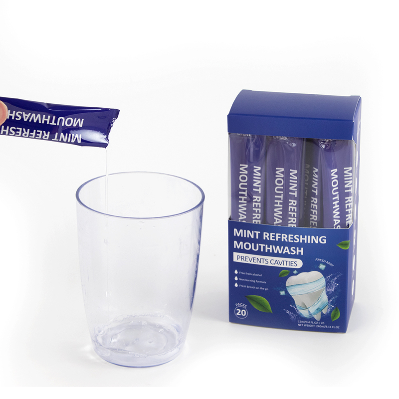 Alcohol Free Mint Mouthwash Travel Size