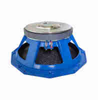 Haut-parleur de basses de scène PD1852 18 pouces 2500W AES avec aimant en ferrite, 8 ohms, 97 dB, bobine mobile de 125 mm et châssis en aluminium moulé
