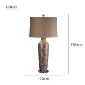<span class=keywords><strong>Lampe</strong></span> <span class=keywords><strong>de</strong></span> bureau en céramique faite à la main, <span class=keywords><strong>lampe</strong></span> <span class=keywords><strong>de</strong></span> chevet rétro pour chambre à coucher, décoration d'hôtel, <span class=keywords><strong>lampe</strong></span> <span class=keywords><strong>de</strong></span> bureau haut <span class=keywords><strong>de</strong></span> gamme <span class=keywords><strong>de</strong></span> luxe - Product Image 6