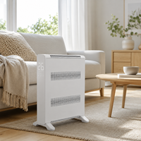 Radiateur électrique portable à panneau, à poser au sol, avec thermostat numérique, idéal pour hôtels, bureaux et projets résidentiels – Vente directe usine