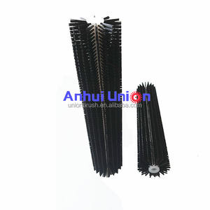 Konveyör bant temizleme için döner naylon temizleme Spiral rulo fırça kemer temizleyici - Product Image 4