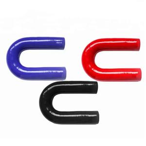 Custom U-Type Automotive Radiator Water <b>Silicone</b> <b>Rubber</b> Hose Tube Factory Heat Resistant Cutting Moulding Tee for Radiator - Product Image 4