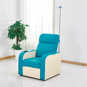 Fauteuil de perfusion pour hôpital, canapé de perfusion pour clinique médicale, fauteuil d'attente individuel pour salle d'attente de centre de santé avec support de perfusion suspendu - Product Image 1