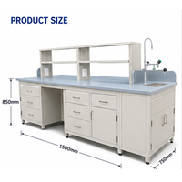 Mobilier de laboratoire scientifique, banc de laboratoire, table de laboratoire de microbiologie et de chimie, équipement
