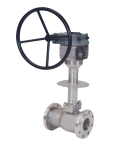 Válvulas de bola criogénicas industriales personalizables OEM con vástago antiexplosión, accionamiento manual para medios de alta temperatura y gas - Product Image 1