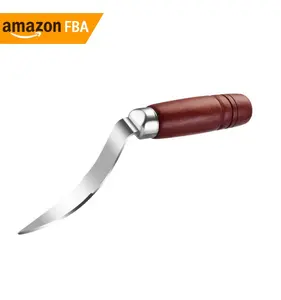 New Product Ideas 2024 Wooden handle Coconut Tool Coconut Meat Removal Knife