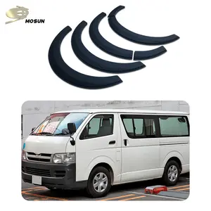 Mosun factory Fender Flare for TOYOTA HIACE 2007-2018 H200 wheel arch ABS Simple Injection Style pick-up truck accessories