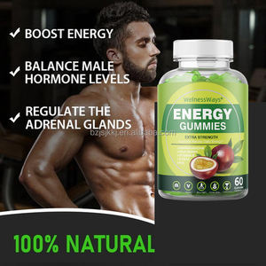 WelnessWays Supply integratore maschile personale maschile potenziamento di altre cure sanitarie Booster uomo energia Gummies - Product Image 4