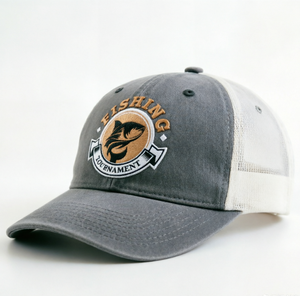 Casquette de camionneur 5 couleurs en coton, casquette à 6 panneaux, style américain, casquette de baseball en maille, couvre-chef d'extérieur - Product Image 4