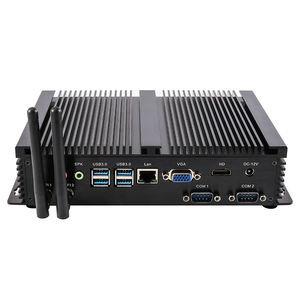 MiniTree Integrado Mini PC Intel Celeron2955U Sin Ventilador Industrial Computadora de Escritorio 2 * DDR4 2 Pantallas HD VGA 2COM Soporte <span class=keywords><strong>XP</strong></span> Win11 - Product Image 2