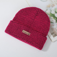 Automne hiver Style coréen Simple dôme Beanie couleur unie tricoté chapeau coupe-vent caractéristique à la mode en plein air voyage accessoire