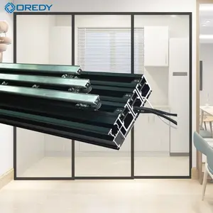 Автоматическая телескопическая раздвижная дверь oredy maglevс соединительной раздвижной дверью в современном стиле