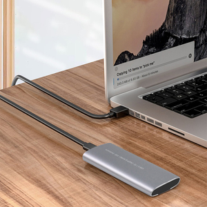 Topdisk M.2 NVMe SSD muhafaza 10Gbps USB C USB3.2 sabit disk muhafazası 2280/ 2260/ 2242/ 2230 SSDs harici sabit disk muhafaza - Product Image 4