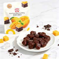 Barras de Helado de Mango y Chocolate Congeladas a Granel de 100g, Delicias Dulces para Promoción de Verano, Mezcla de Sabores Personalizada, Producción Rápida