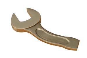 Llave Inglesa Abierta de Aluminio y Bronce de 30mm para Desmontaje de Piezas, Ideal para Talleres y Gasolineras - Product Image 2