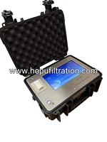 Analyseur de Propreté d'Huile HOPU, Compteur de Particules ISO NAS Portable pour Huile Lubrifiante