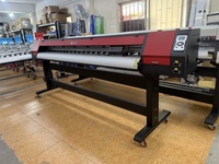 Impresora de Vinilo Publicitaria Automática de 2.5m XP600 DX5 DX7 con 2 Cabezales y Tinta Eco Solvente