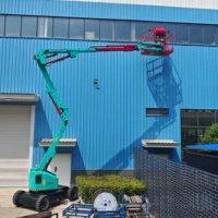 Plateforme élévatrice articulée autopropulsée de 16 m et 230 kg |   Plateforme de travail aérienne hydraulique électrique
