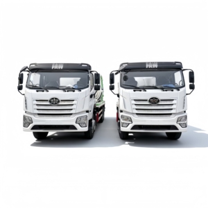 Camion d'aspiration des eaux usées et des excréments, capable de tirer, aspirer et décharger dans les égouts - Camion d'aspiration des eaux usées de grande capacité pour l'exportation - Product Image 2