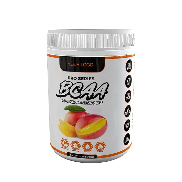 Healthcare Supplement New Product Isolate Pro Bcaa 500G Proteines Bcaa Powder Supplement 2:1:1/4:1:1