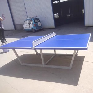Table de ping-pong d'extérieur, taille standard, pliable, structure en acier, pour usage extérieur - Product Image 1