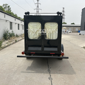 Best Price Black Towable Funeral Hearse Manufacturer Hearse Wholesale Price Funeral <b>Trailer</b> - Product Image 3