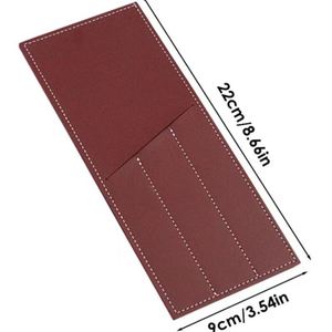 Pochette en cuir PU pour couverts, étuis en cuir pour couverts, porte-ustensiles résistants à l'huile, accessoires pour restaurant - Product Image 3