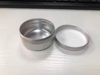 Fabrication de boîtes en aluminium métallique de 30 ml, 60 ml, 1 oz, 2 oz, 3 oz, 4 oz, 5 oz, 6 oz, 8 oz, argentées, mates, noires, perforées, avec logo/étiquette