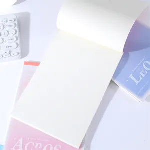 B5 Verdikte Pp-Omslag Gradiëntkleur Blanco Binnennotitieboekje Voor Basisschoolleerlingen Draadloze Zelfklevende Binding