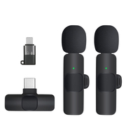 Mini microphones de podcast sans fil USB professionnels pour enregistrement en studio, micro-cravate USB sans fil