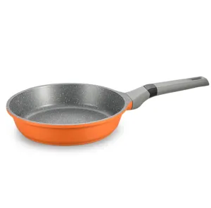 DENUO Factory Direct Supplier Kitchen Cookware Aluminum Non-stick Frying Pan with Induction Base
