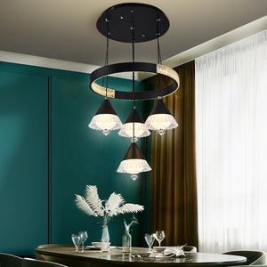 Luci di cristallo di lusso lampadari a LED luce pendente moderno soffitto appeso lampadario per la casa soggiorno tavolo da pranzo illuminazione - Product Image 3