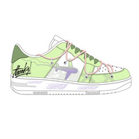 Chaussures de Skate Décontractées Personnalisées de Style Hip Hop en Cuir, Conçues par le Fabricant et Designer Original