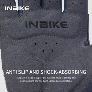 Inbike Schokabsorberende Antisliphandschoenen Voor Heren Dames Full Finger Racefiets Fietshandschoenen