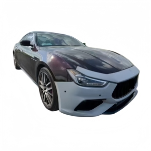 Kit carrosserie de mise à niveau de style GTS neuf et de haute qualité, comprenant un becquet avant et un pare-chocs arrière, pour <span class=keywords><strong>Maserati</strong></span> Ghibli, ajustement universel - Product Image 5