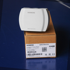 Capteur de température d'eau immergé en plastique QAE2164.010, sortie DC 0-10V, plage -10-120°C, installation facile, CVC - Product Image 3