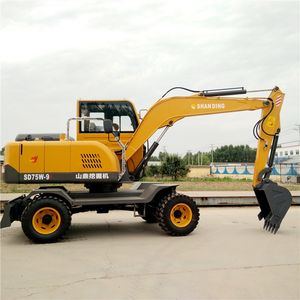 Pelle sur pneus tout-terrain concasseur d'excavateur machine d'ingénierie polyvalente à vendre - Product Image 2