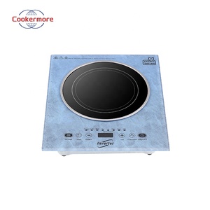 Cocina Eléctrica Portátil <span class=keywords><strong>de</strong></span> un Solo Quemador con Inversor <span class=keywords><strong>de</strong></span> Ahorro <span class=keywords><strong>de</strong></span> Energía, con Vidrio Cerámico con Patrón <span class=keywords><strong>de</strong></span> Mármol para Uso Doméstico, Cocina <span class=keywords><strong>de</strong></span> Inducción - Product Image 1