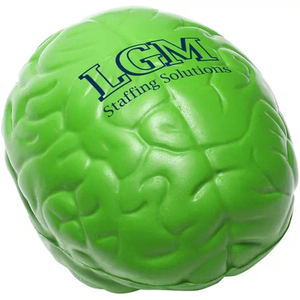2025 nuova palla antistress a forma di cervello bianca in schiuma Pu Squeeze personalizzata - Product Image 2