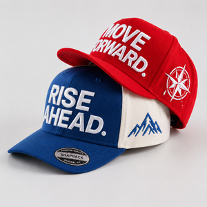 Gorras de Hombre de Alta Calidad con Logotipo Deportivo Bordado en 3D, 5 Paneles, Poliéster, Cierre a Presión, Transpirables, Gorra de Béisbol con Logotipo Personalizado - Product Image 1