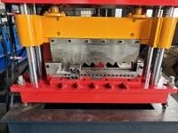 Machine de formage de profilés de câbles entièrement automatique avec poinçonnage et découpe hydrauliques, ligne de production industrielle de haute précision