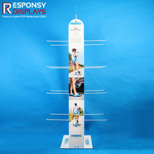 2020 nuevo diseño al por mayor personalizado piso Metal casco de motocicleta soporte de exhibición - Product Image 3