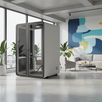 UNIBOOTH-Espace de travail mobile de conception moderne multifonctionnel et durable pour la maison, le bureau, la salle de sport et l'appartement