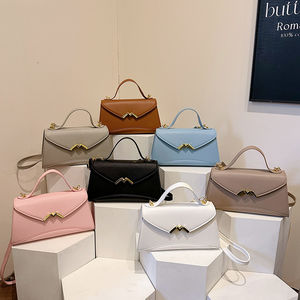 Bolso informal con cremallera hecho de cuero artificial, duradero y portátil. Maletín de Hombro. 2009 - Product Image 1