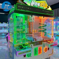 Centre commercial populaire intérieur enfants Double personne pièce Push loterie prix rachat Machines de jeu à pièces